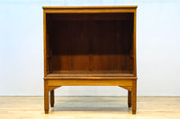 シンプル装飾でレトロな雰囲気あるガラスケース(脚付き)　BB3372