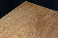 温もり溢れる木地色のオークレトロガラスケース　BB3383