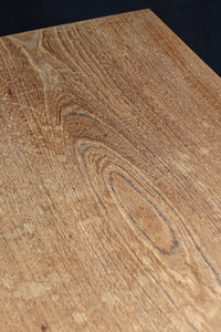 温もり溢れる木地色のオークレトロガラスケース　BB3383