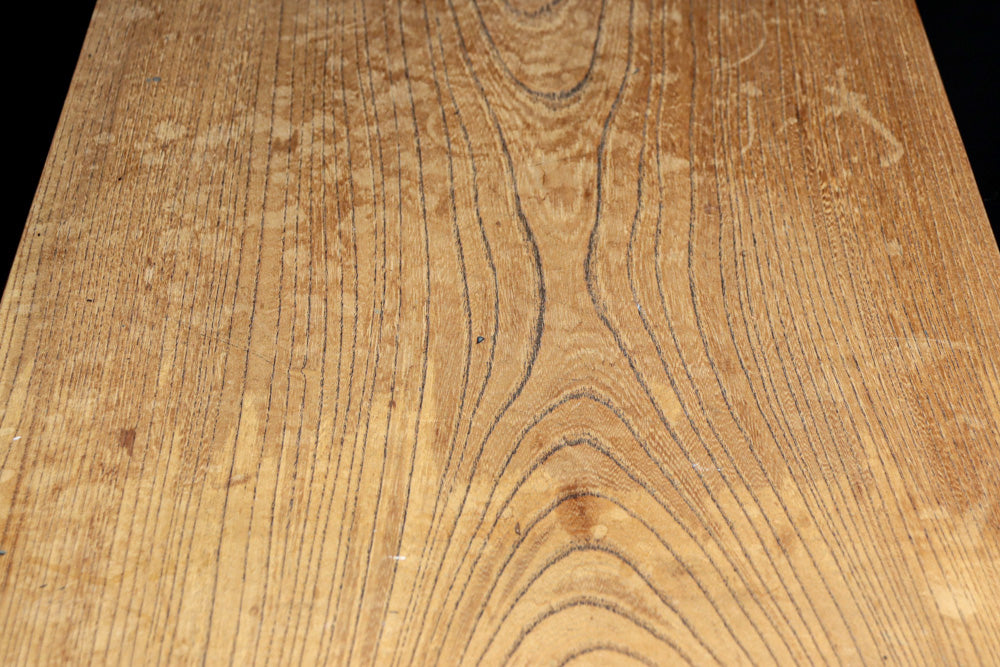 温もり溢れる木地色のオークレトロガラスケース　BB3383