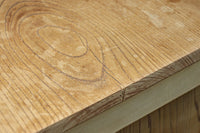 温もり溢れる木地色のオークレトロガラスケース　BB3383