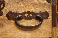 扇面装飾金具が縁起良い枕箪笥　BB3388