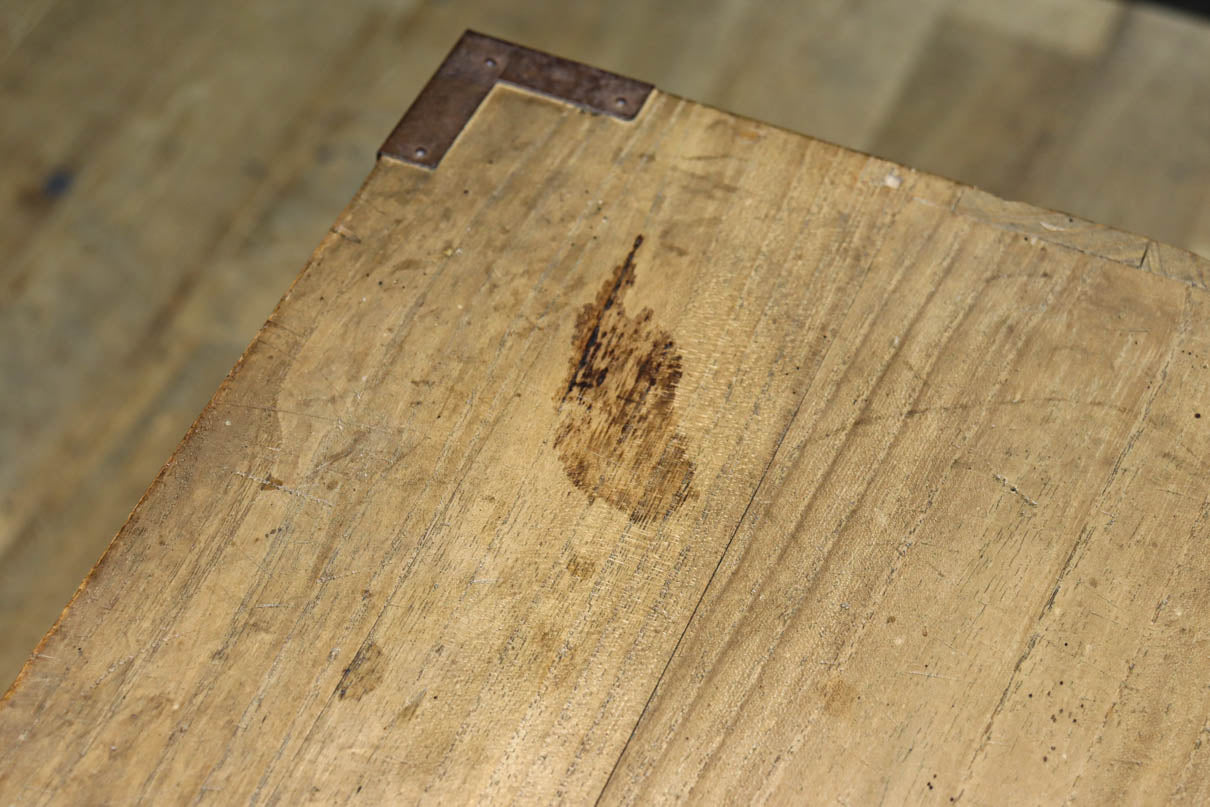 扇面装飾金具が縁起良い枕箪笥　BB3388