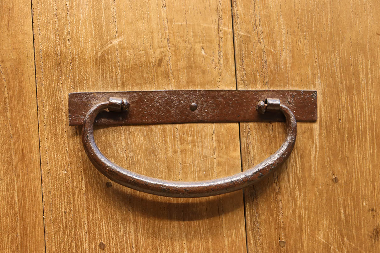 扇面装飾金具が縁起良い枕箪笥　BB3388