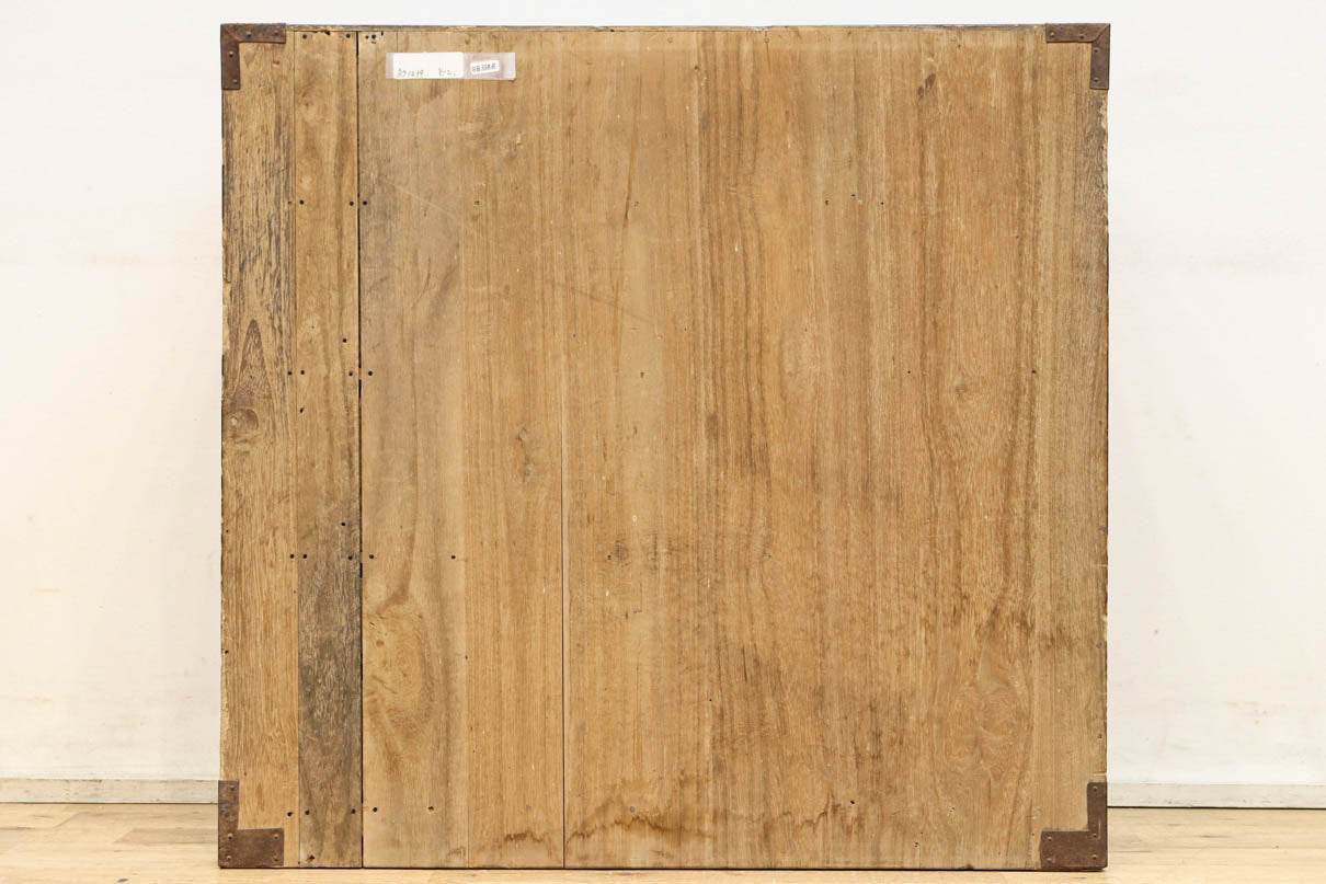 扇面装飾金具が縁起良い枕箪笥　BB3388