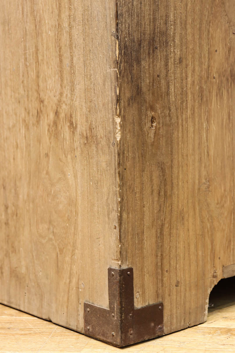 扇面装飾金具が縁起良い枕箪笥　BB3388