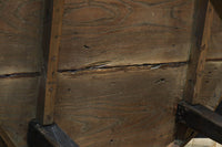 上質なオークの杢目の落ち着いた面持ちあるコーヒーテーブル　BB3393