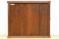 横桟造りの引き戸が印象深い庄内帳場箪笥　BB3398