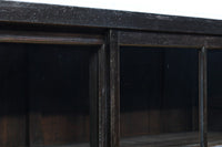 十字枠のゆらゆらガラスがレトロ感を漂わせるレトロガラスケース　BB3414