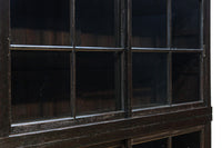 十字枠のゆらゆらガラスがレトロ感を漂わせるレトロガラスケース　BB3414