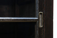 十字枠のゆらゆらガラスがレトロ感を漂わせるレトロガラスケース　BB3414