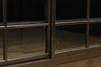 十字枠のゆらゆらガラスがレトロ感を漂わせるレトロガラスケース　BB3414