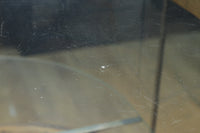 L-shaped glass display case BB3428
