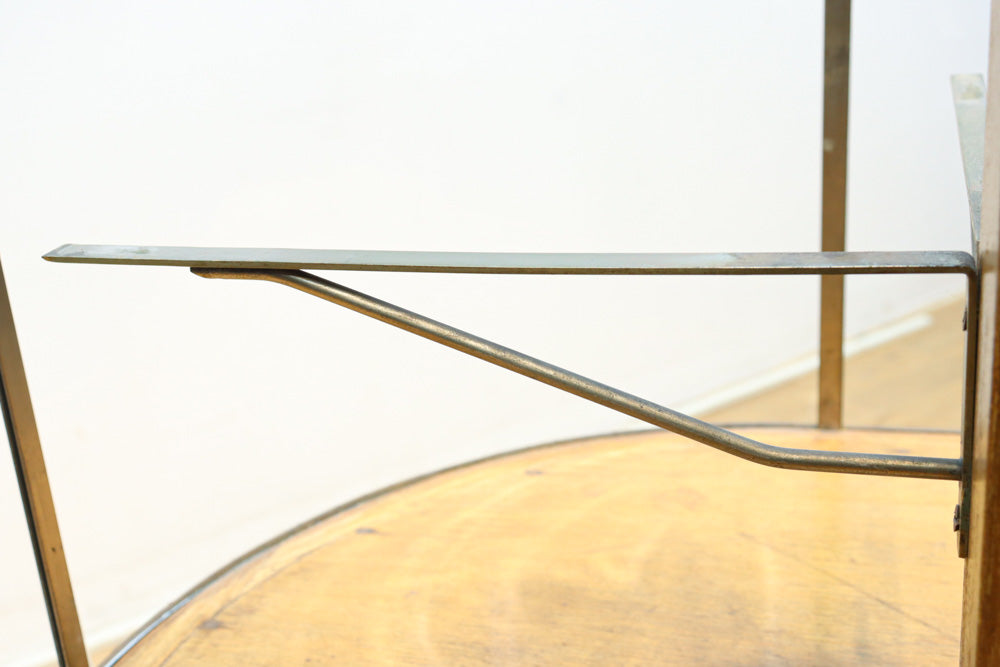 L-shaped glass display case BB3428