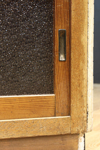 L-shaped glass display case BB3428