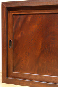 欅杢目が見事な格調ある面持ちの収納箪笥　BB3431