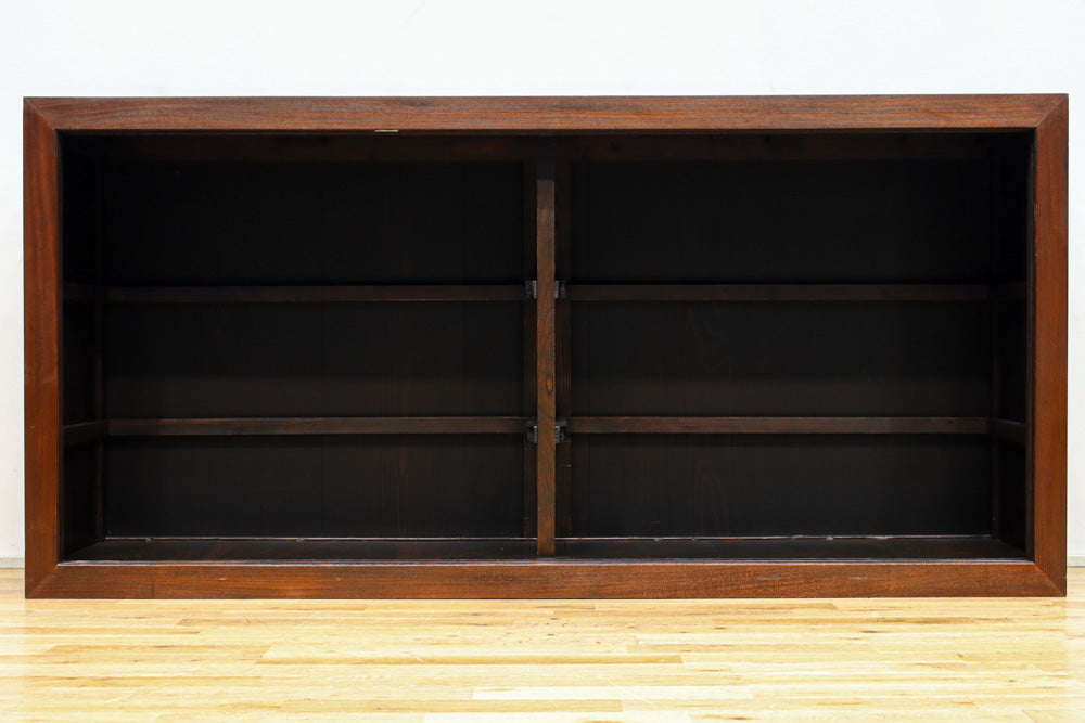 欅杢目が見事な格調ある面持ちの収納箪笥　BB3431