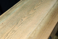 幅1215ミリ 引き出しが上部にある木地色の柔らかな色彩のレトロガラスケース　BB3432