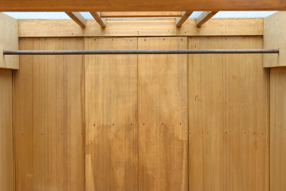 珍品‼︎ レトロな空間を演出するクローゼット　BB3448