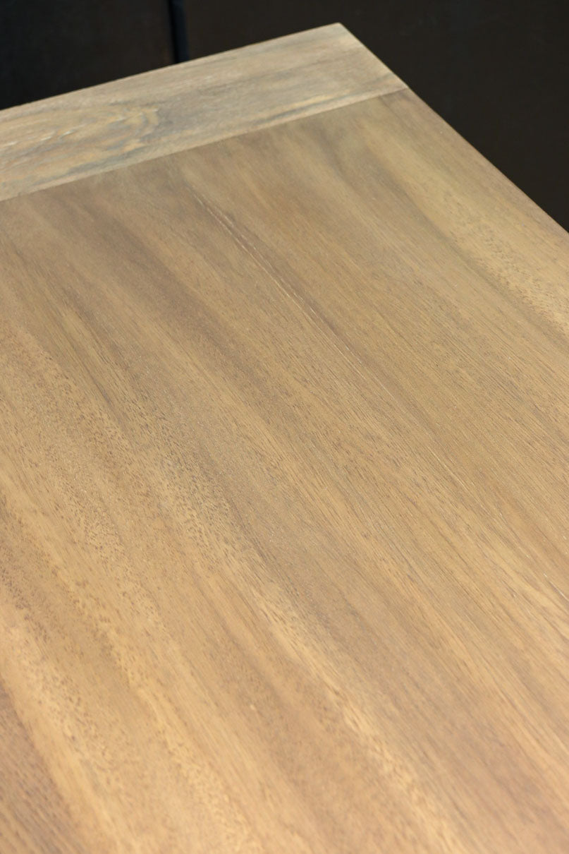 稀少‼︎ 温かみのある木地色に引き出しを上下に備えたレトロオークガラスケース　BB3450