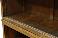 ゆらゆらガラスとレリーフ彫刻で優しい雰囲気のガラスケース　BB3452