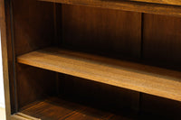 ゆらゆらガラスとレリーフ彫刻で優しい雰囲気のガラスケース　BB3452