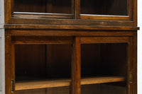 ゆらゆらガラスとレリーフ彫刻で優しい雰囲気のガラスケース　BB3452