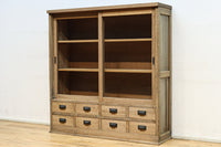 温かみある素地の風合いが魅力のレトロガラスケース　BB3552