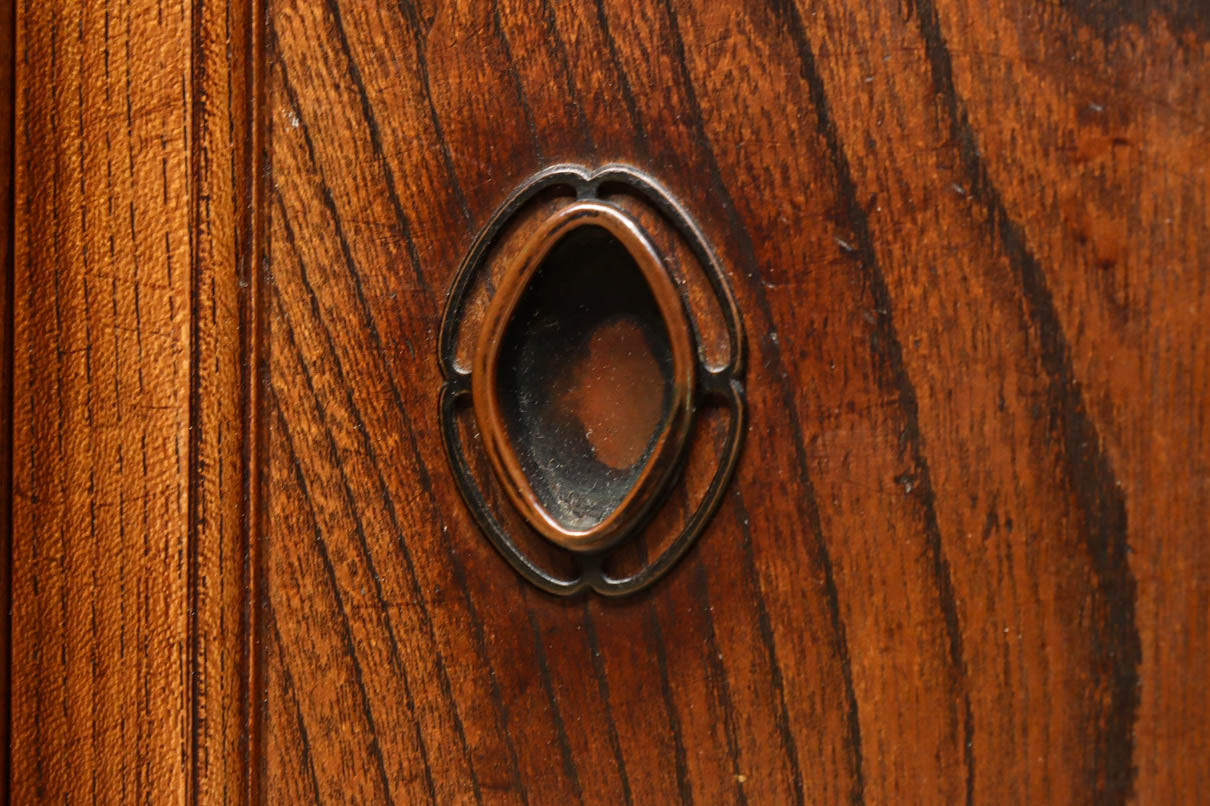 TV台に!! 流れる様な欅杢目が美しい温もり感じる収納箪笥　BB3587