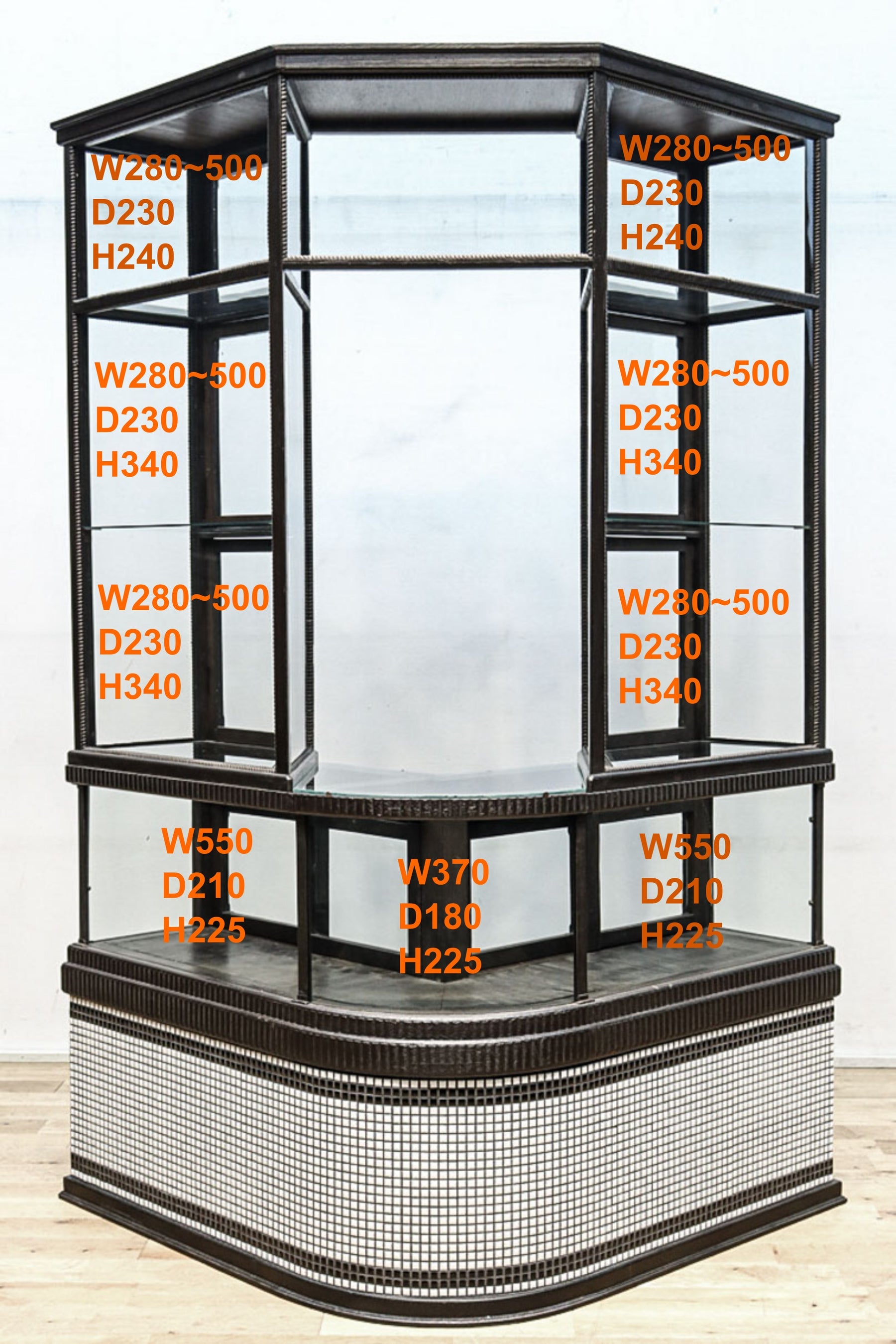 Glass case BB3652