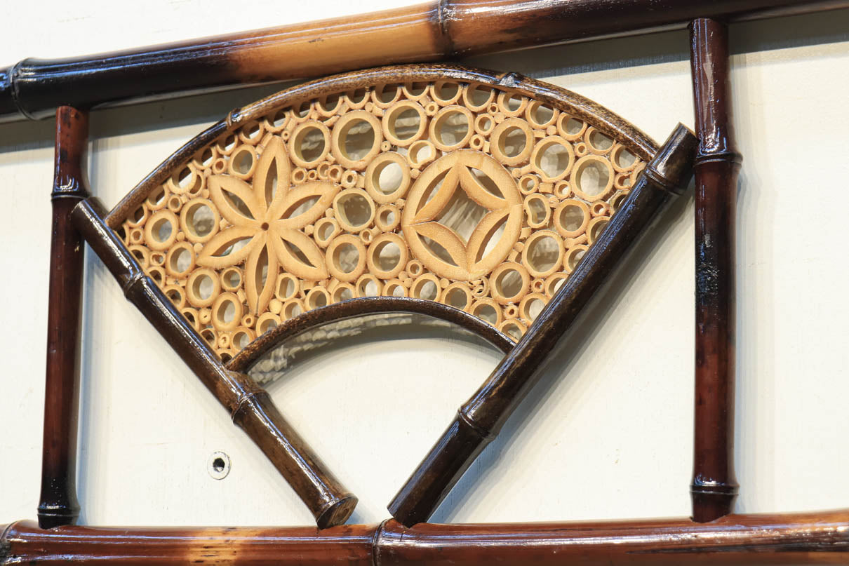 しなやかで可愛らしい装飾デザインの洗練された竹飾り　DC3703ab　在庫(a:1 b:1)枚