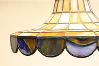 お洒落なステンドグラス装飾のシャンデリア　DC3921