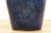 藍色の色模様が素敵な陶器製傘立て　DC3922