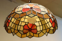 Stained glass style chandelier DC4446