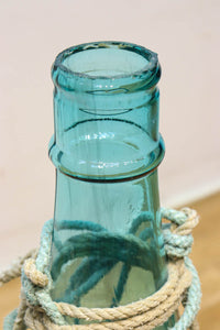 ブルーガラスが素敵な十升瓶　DC4594