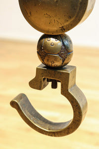 寿文字が和の趣きを飾り立てる自在鉤　DC4625