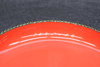 鮮やかな朱色が美しい輪島塗の菓子鉢　DC4653