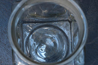 レトロ感溢れる蓋付きガラス瓶　DC4681