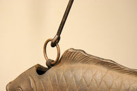 風情ある鯉の自在鉤の横木　DC4917