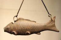 風情ある鯉の自在鉤の横木　DC4917