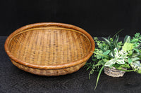 Antique Bamboo woven colander DC4995