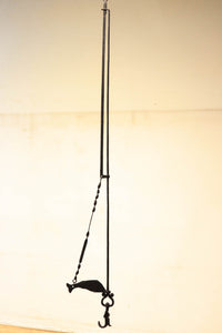 魚型の横木が映えるシンプル自在鉤　DC4999