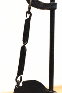お洒落な鉤留め金具が魅力の自在鉤　DC5118