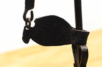 お洒落な鉤留め金具が魅力の自在鉤　DC5118