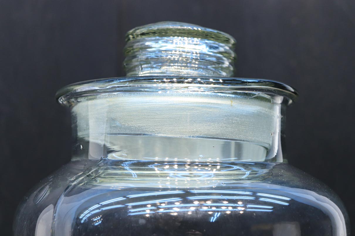 レトロ感のある蓋付きの大きなガラス瓶 DC5213 – 古福庵 [ KOFUKUAN ] オンラインストア