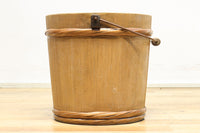  retro wooden bucket DC5473