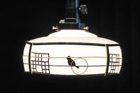 小鳥が佇むセル装飾で風情ある電笠　DC5533　在庫2個