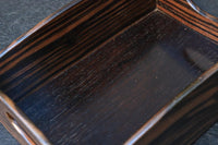 艶感のある黒檀の濃淡が美しい小箱　DC5570ab　在庫(a:1 b:0)個