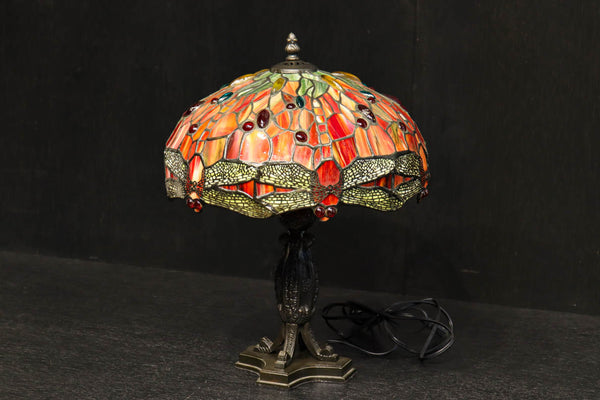 Stained glass shade stand light DC5624