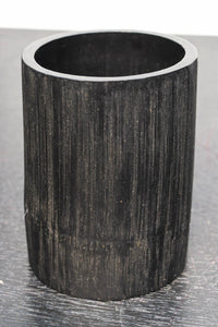 艶やかな竹材で編まれた重厚感のある花カゴ　DC5636